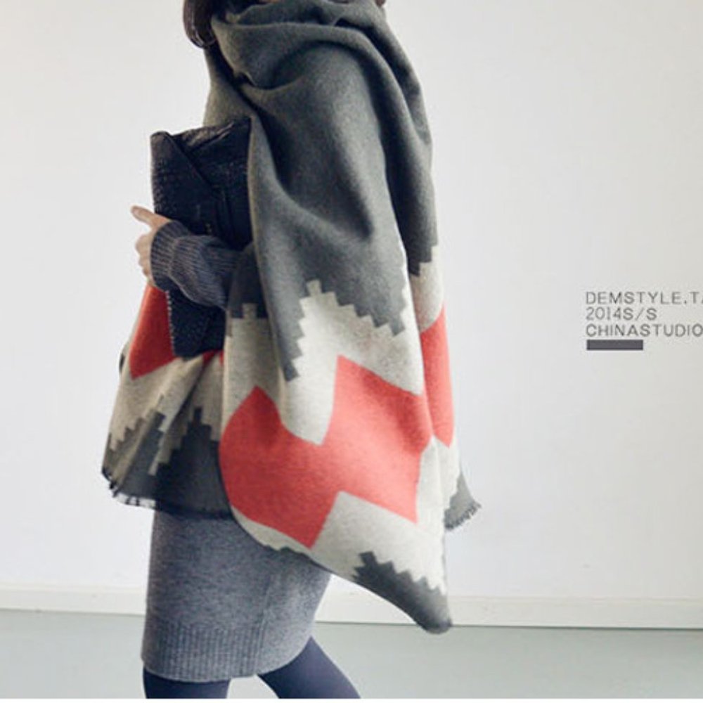NEW Boho Super Soft Wrap Scarf - Picture 6 of 12
